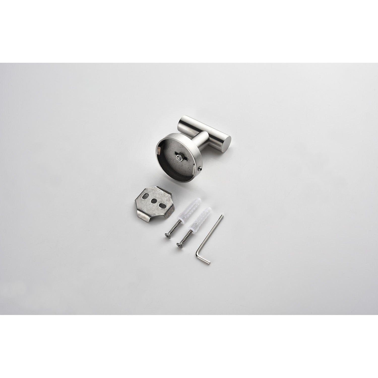 3 Piece Bathroom Hardware Set Brushed Nickel Stainless Steel