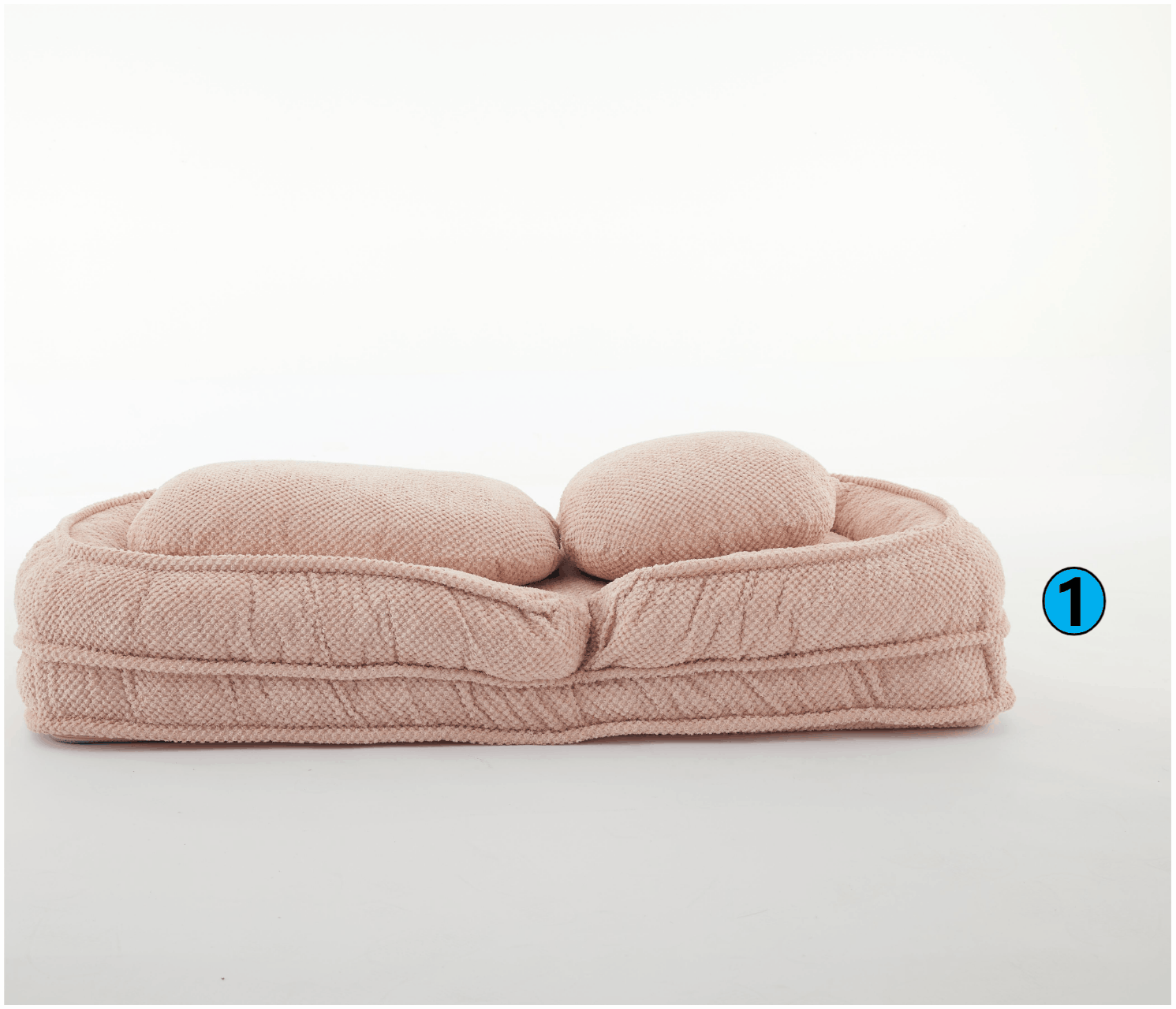 Human Dog Bed ,Lazy Sofa Couch ,5 Adjustable Position,Sit,Sleep,Fold,Suit To Put In Bedroom, Living Room ,Space Saving Design ,Pink Pink Polyester Metal Primary Living Space Medium Soft Cushion Back Modern Foam Polyester