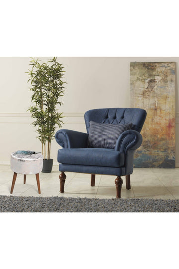 Flora Ottoman 106 Ivory Silver Pattern Ivory Chenille Wood Chenille White Contemporary Oval Foam