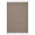 4X6 Natural Traditional Indoor Outdoor Area Rug Natural Polypropylene