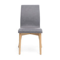 Dining Chair - Dark Grey Fabric
