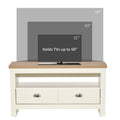 Homcom Corner Tv Stand Up To 50