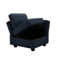 Palmilla Corner Sofa Blue Blue Polyester 1 Seat