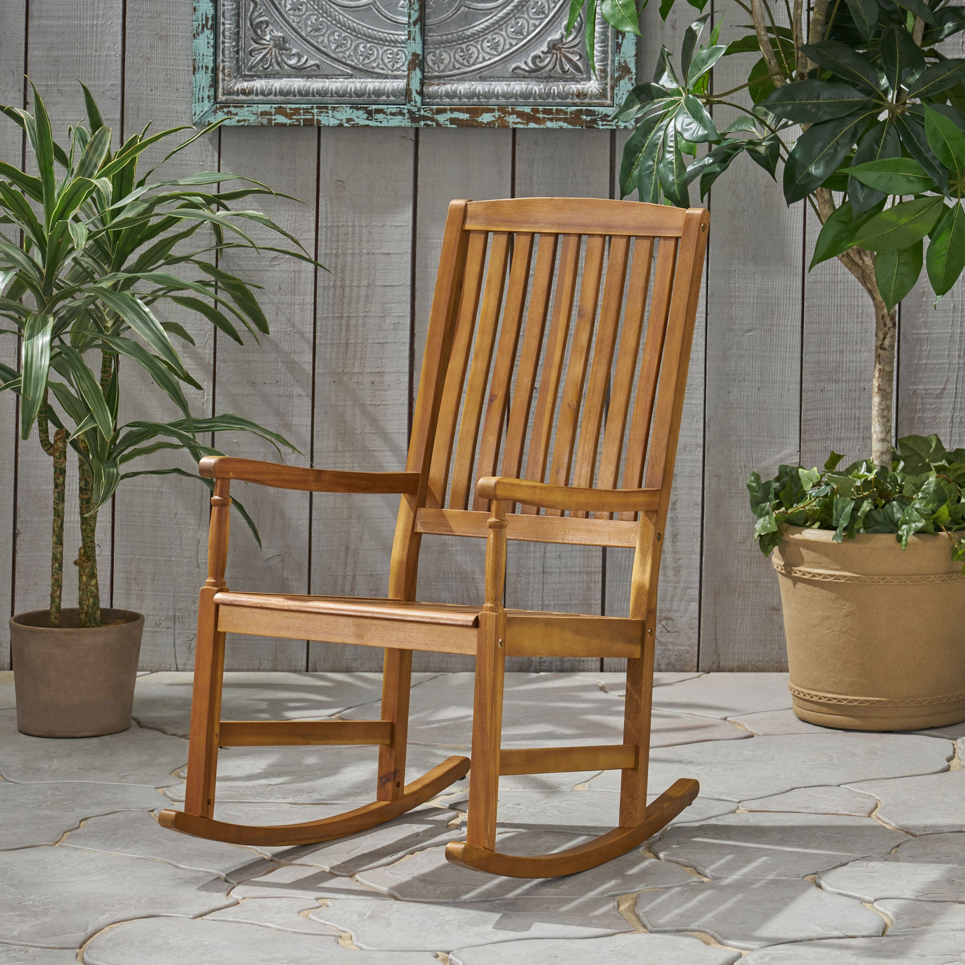 Arcadia Rocking Chair Teak Wood