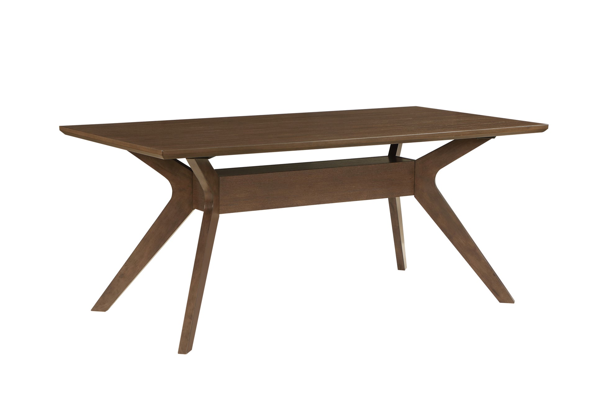 Quinn Dining Table Dark Brown Dark Brown Wood