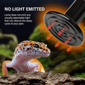 Reptile Heat Lamp 100W 2 Pack Ceramic Heat Emitter, No Light Emitting Heat Bulbs For Amphibian Pet Brooder Coop Incubating Chicken, Lizard Bearded Dragon Turtle Snake Terrarium Black Black Ceramic