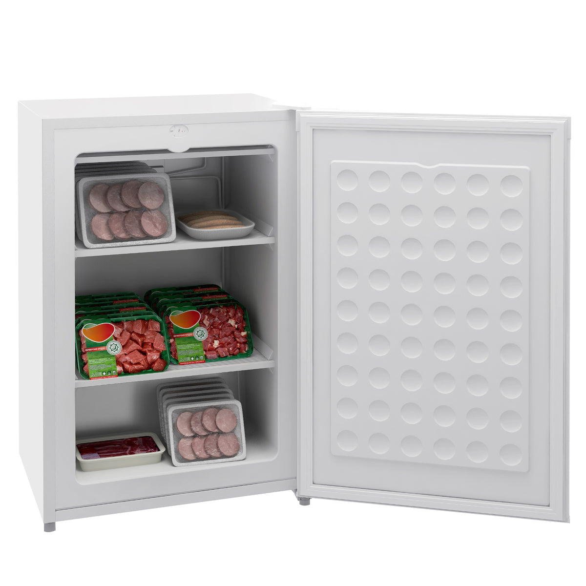 Homcom Upright Freezer, 3.0 Cubic Feet Compact Mini Freezer With Rever