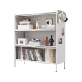 3 Tier Pantry Storage Cabinet Baker Racks For Kitchen With Storage Kitchen Pantry Storage Cabinet Microwave Rack Storage Rack White Modern Metal