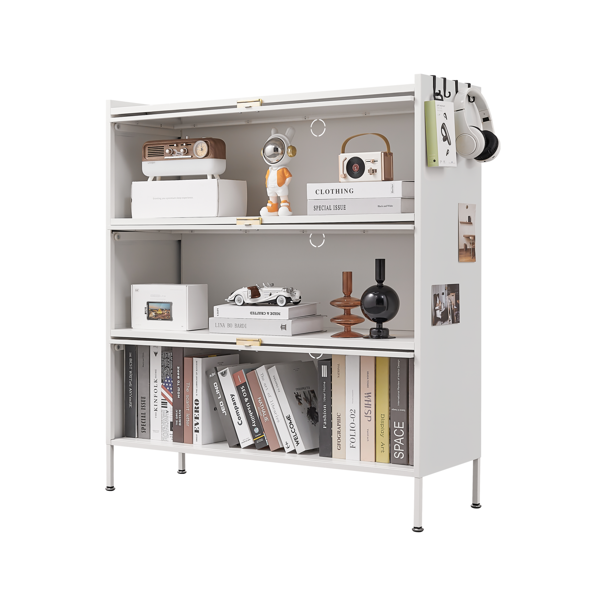 3 Tier Pantry Storage Cabinet Baker Racks For Kitchen With Storage Kitchen Pantry Storage Cabinet Microwave Rack Storage Rack White Modern Metal