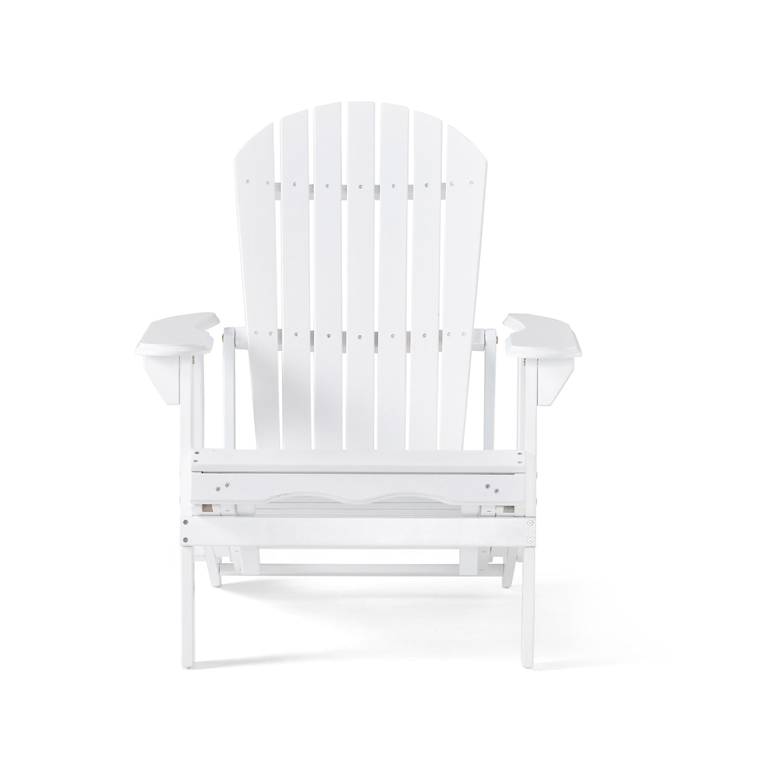 Malibu Reclining Adirondack Chair White Acacia Wood