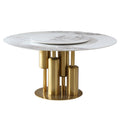 Modern Marble Dining Table, 59