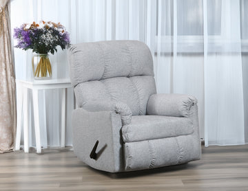 Belfonte Cloud Recliner Grey Upholstered