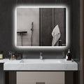 Homcom Led Bathroom Mirror With Lights, 35