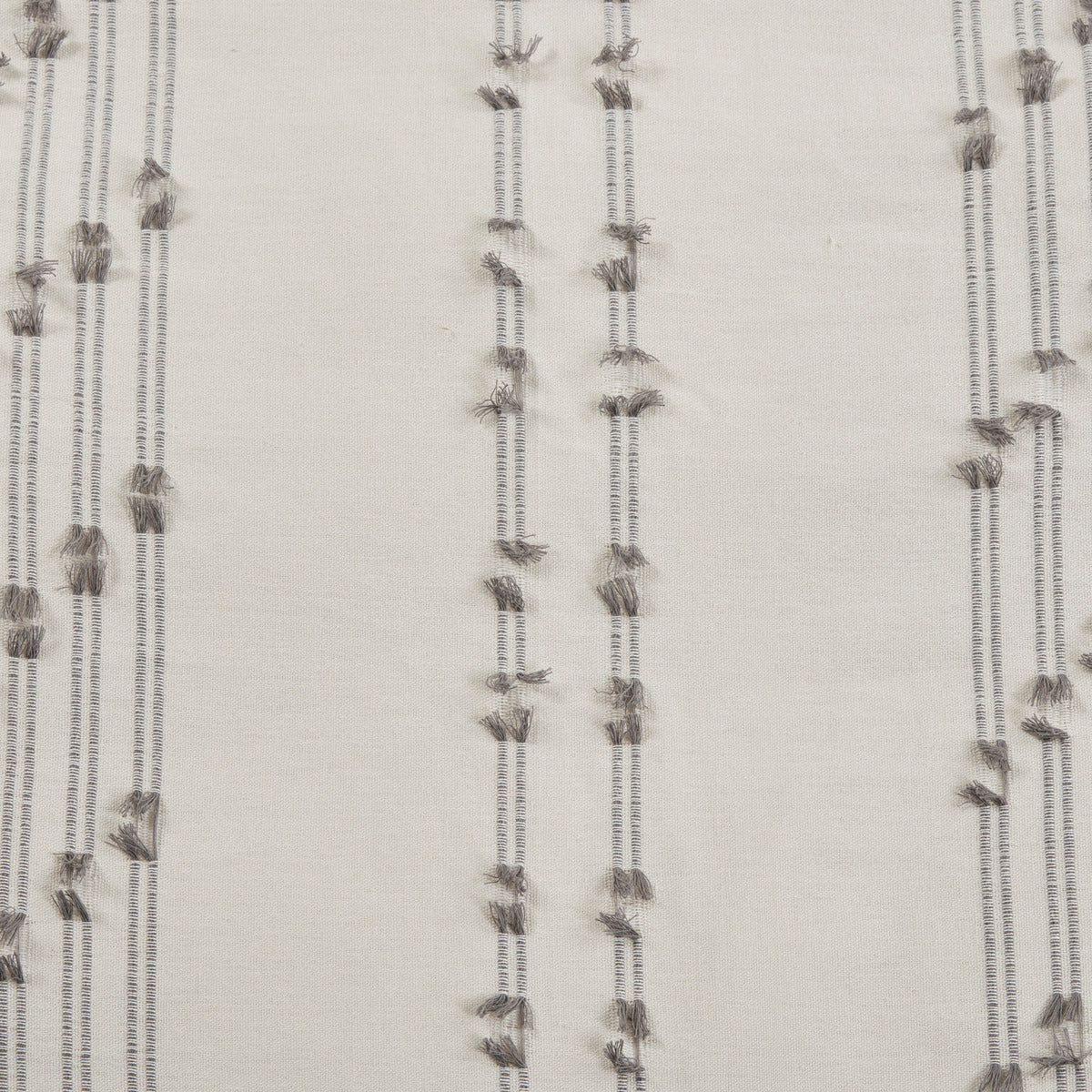 3 Piece Cotton Jacquard Duvet Cover Set King Ivory Cotton