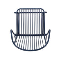 Boston Chair Navy Blue Iron
