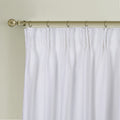 Newport Cotton Lining Window Curtains For Bedroom, Linen Curtains For Living Room, 108 Inches Long Curtains For Living Room, White White Linen