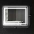 Homcom Led Bathroom Mirror With Lights, 39