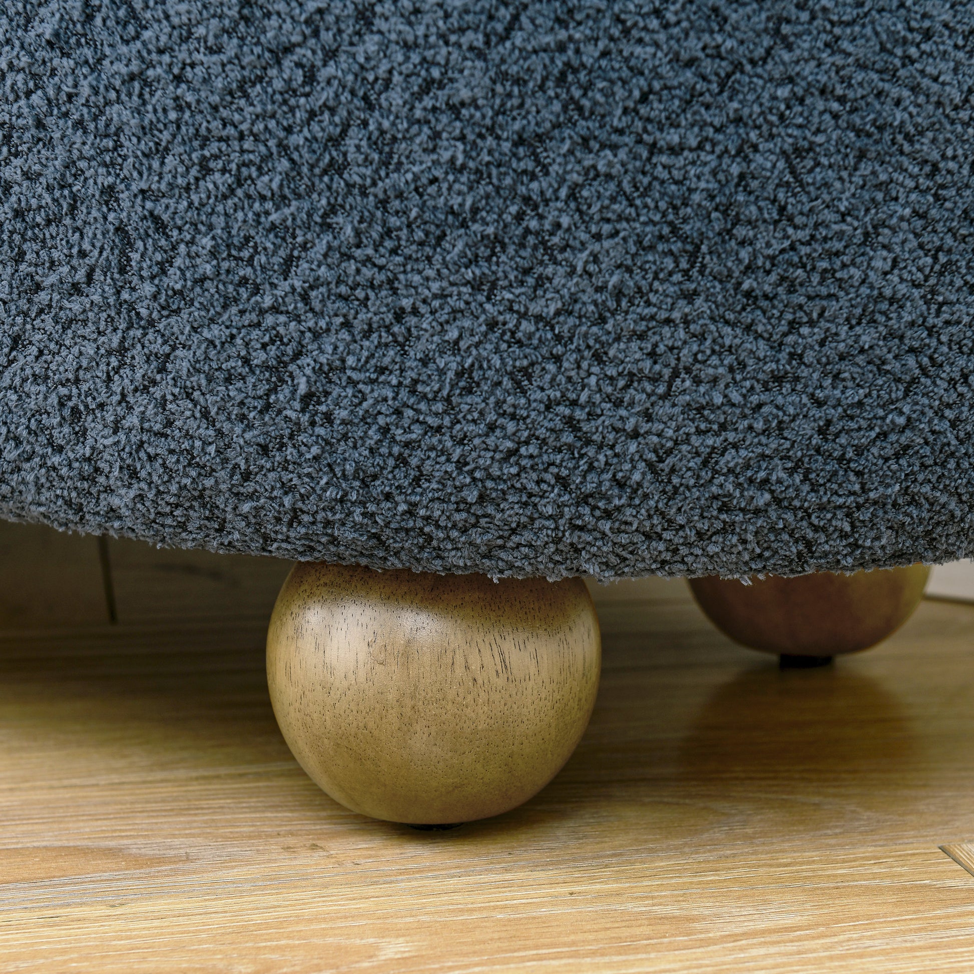 Storage Ottoman Bench, Upholstered End Of Bed Ottoman Bench With Storage And Seating, Large Blanket Storage Bench For Foot Rest In Bedroom, Living Room, Entryway, Dark Blue Dark Blue Foam