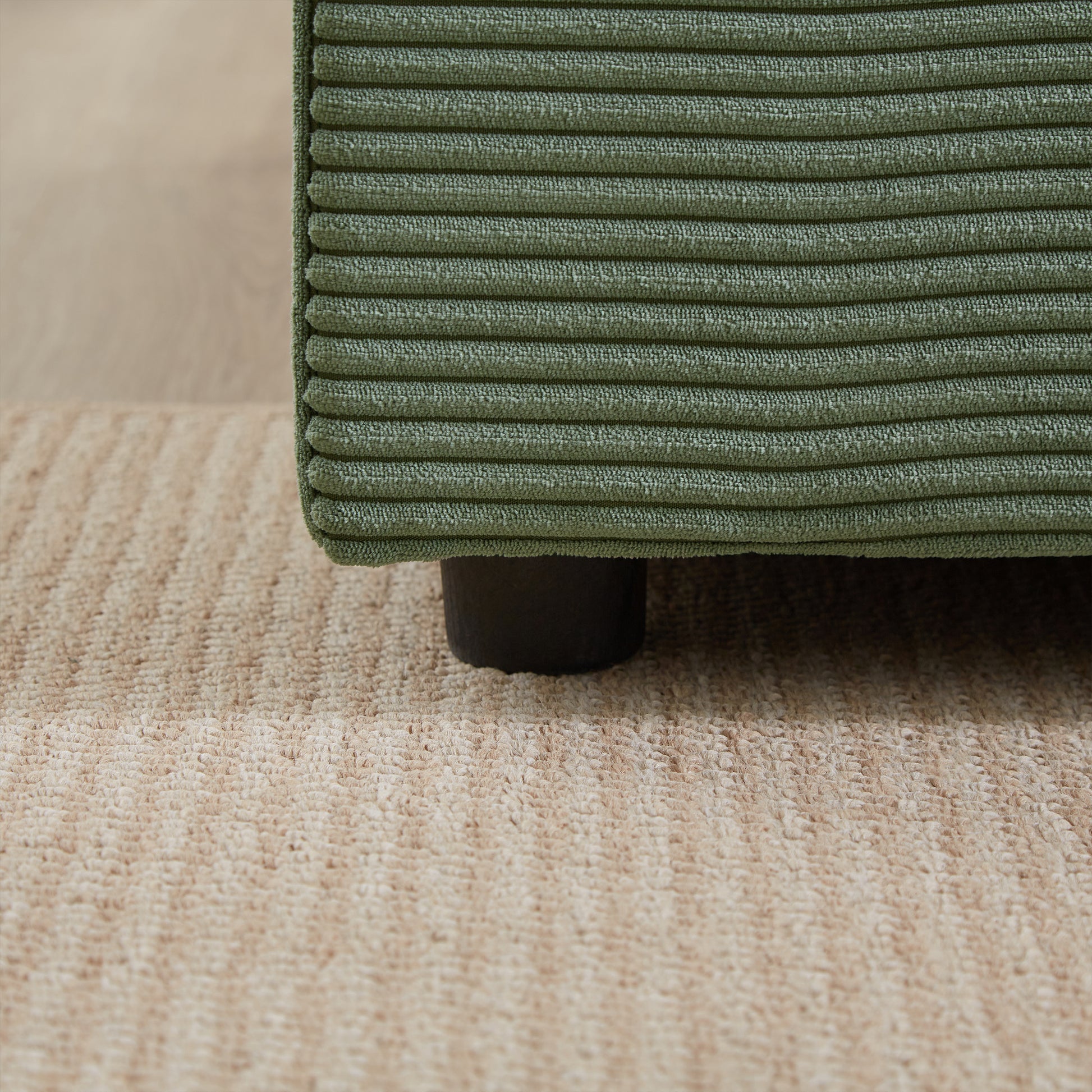 Convertible 3 In 1 Sleeper Sofa And Sectional Sofa With 4 Storage Space For Living Room,Corduroy Couch With 4 Pillows,Corduroy Army Green Corduroy 3 Seat