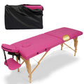 Massage Table Portable Massage Bed Lash Bed With Carrying Case Spa Table Height Adjustable, Salon Bed Face Cradle Bed Rose Faux Leather