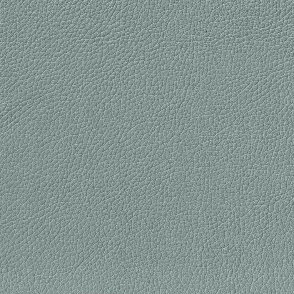 Ersa Leather Loveseat Blue Memory Foam Genuine Leather