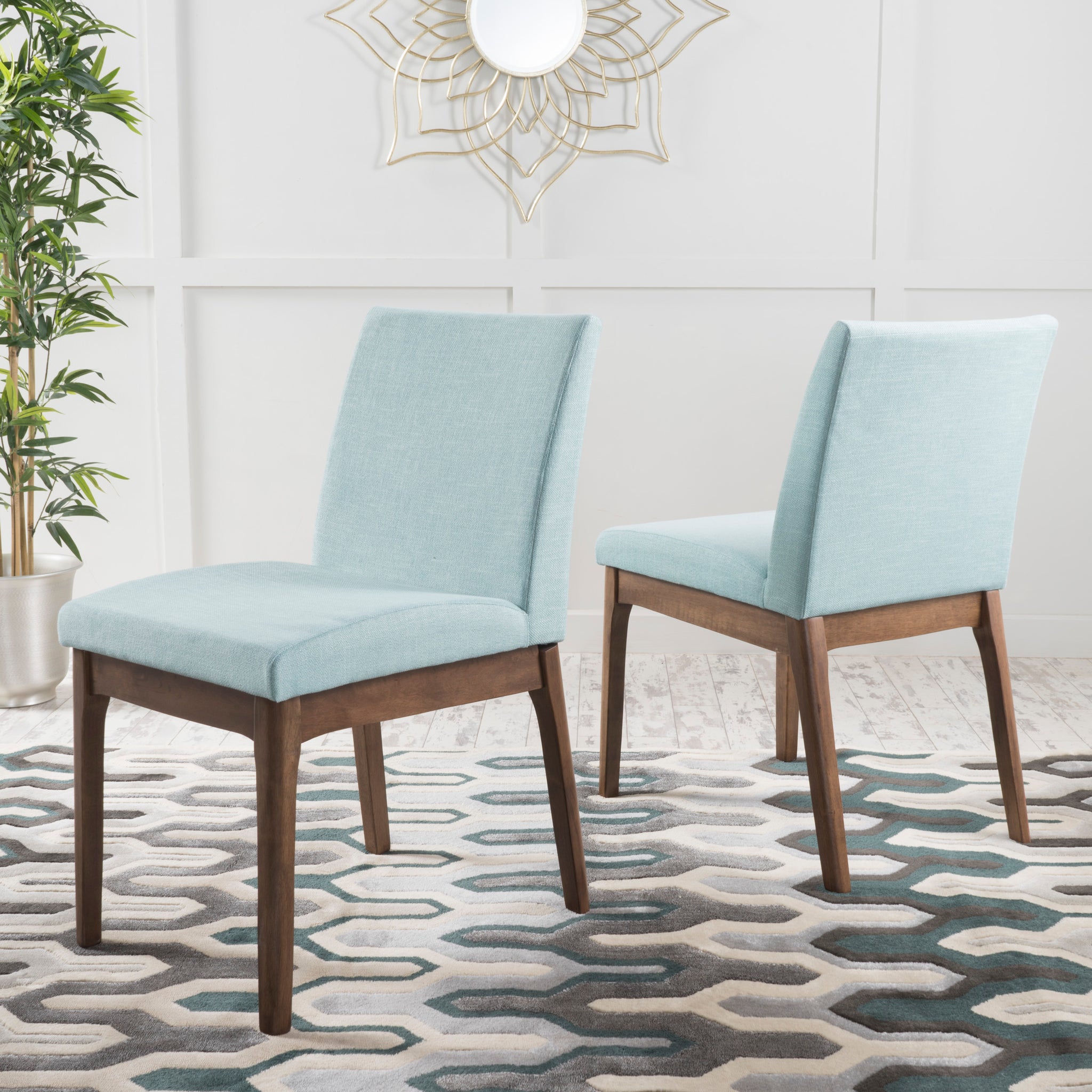 Dining Chair Mint Fabric