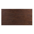 Walnut Coffee Table With Straight Leg Walnut Primary Living Space Poplar Rectangular Shelves Coffee & End Tables Rectangular Wood Sled