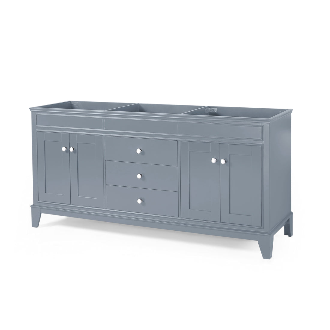 72'' Cabinet - Gray Plywood