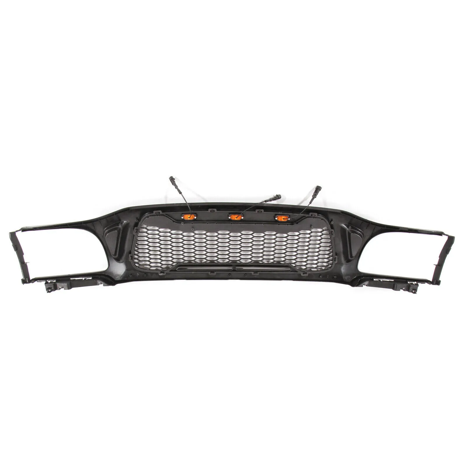 Front Grille Fits For Tacoma 2001 2002 2003 2004 With Light Letters Matte Black Radiatormesh Matte Black Abs