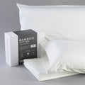 Bamboo Cotton Sheets Soft And Smooth With Viscose From Bamboo Ivory King Split Head Ivory Cotton