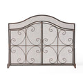 Fire Screen Black Iron