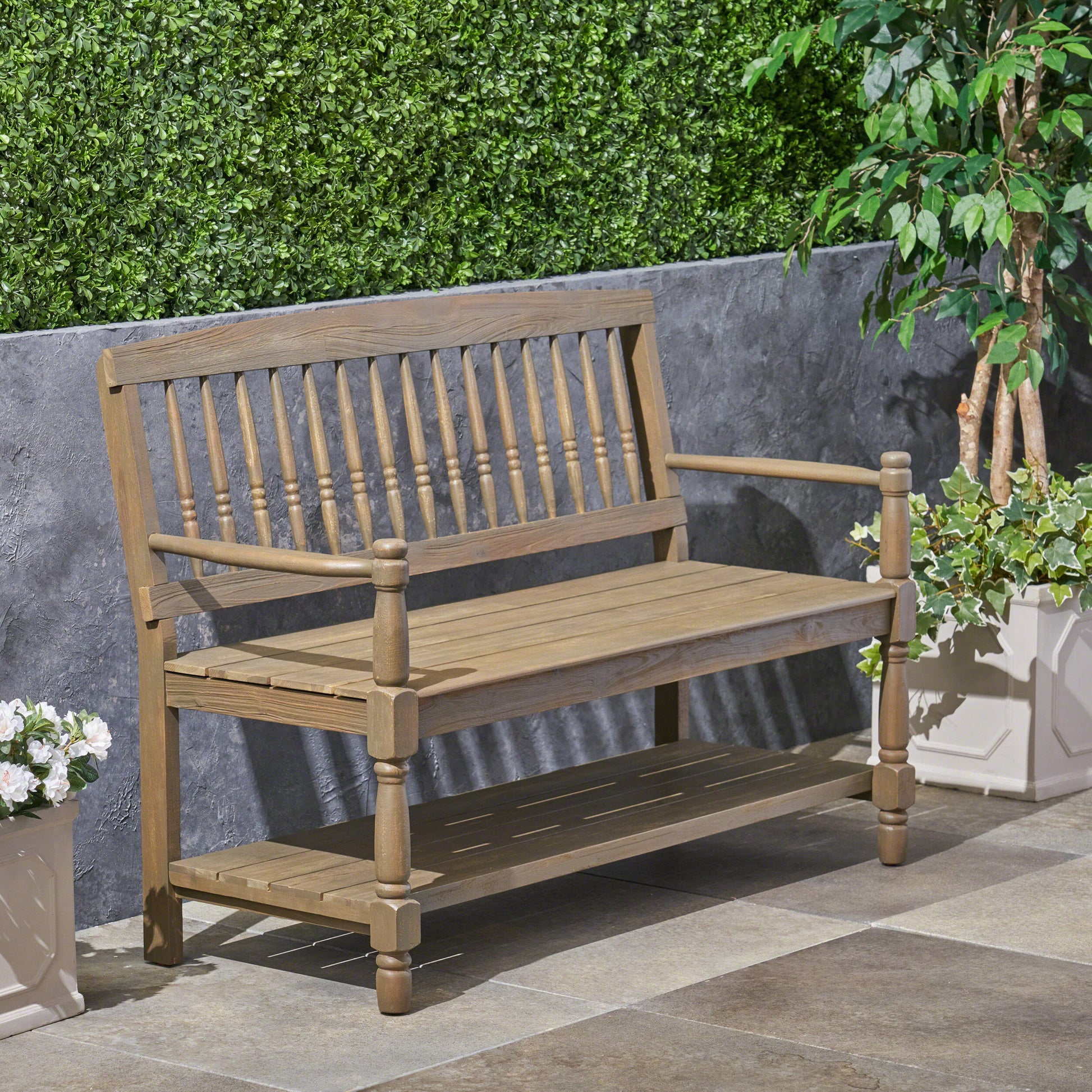 Imperial Bench Grey Wood