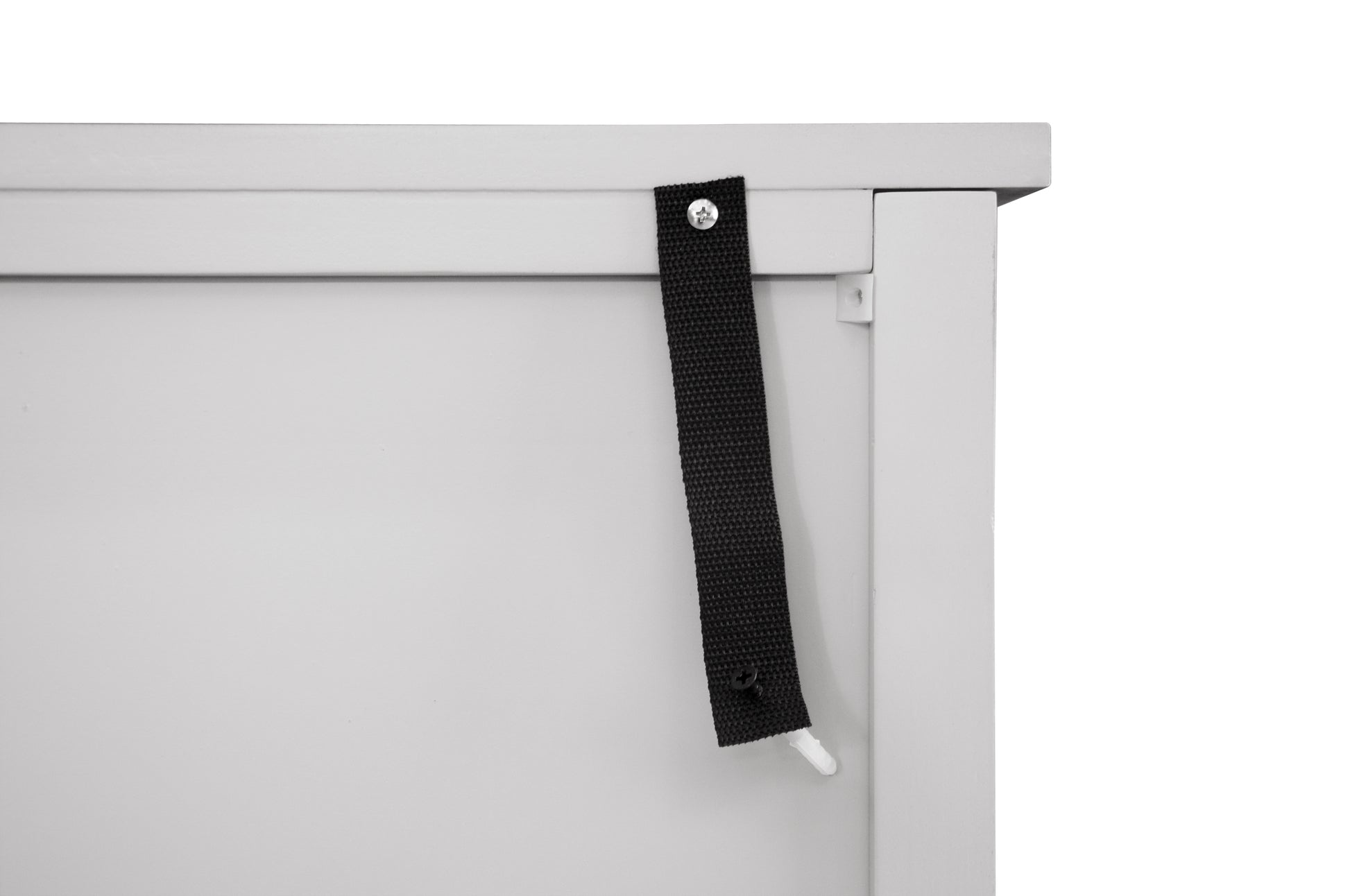 2 Door Cabinet, American Furniture, Suitable For Bedroom, Living Room, Study Light Grey Mdf