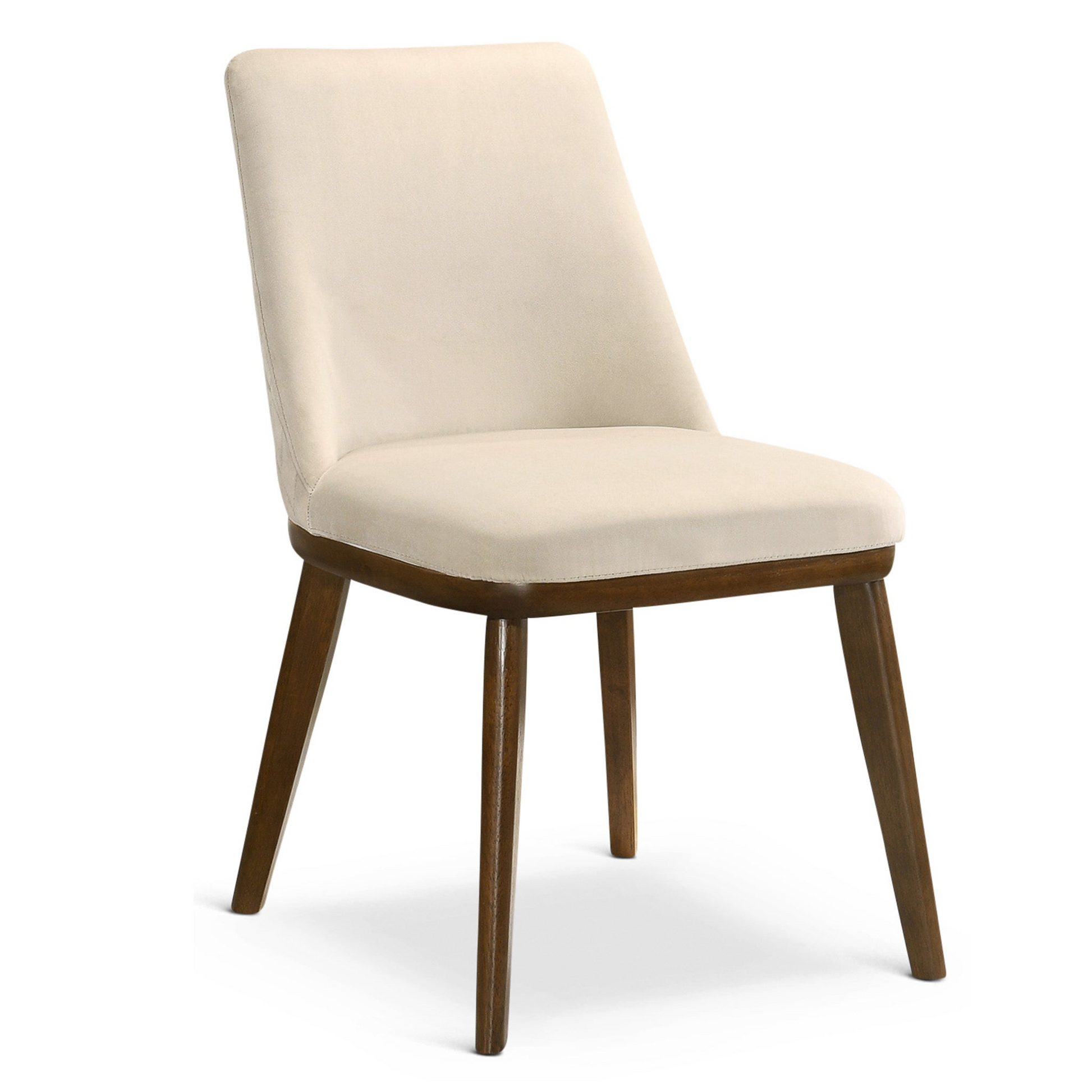C Beige Velvet Dining Chair Set Of Solid Beige,Brown,Cream,White Bro