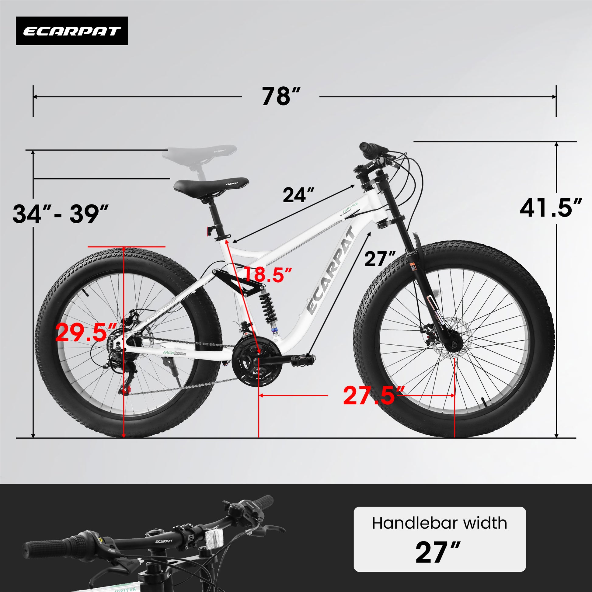 mountainbike band 26 inch A26309 26 Inch Mountain Bike,Full Suspension 21 Speeds Drivetrain With