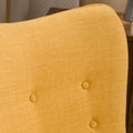 Contour Chair Yellow Fabric