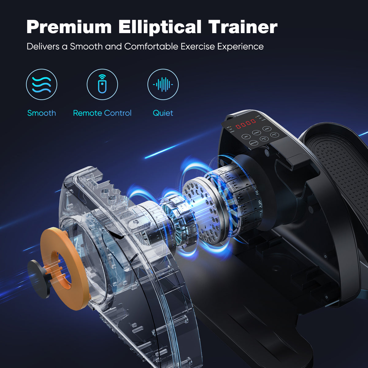 Cubii Move Elliptical Machine - Compact Under Desk Pedal Exerciser Cubii Move Elliptical Machine - Compact Under Desk Pedal Exerciser