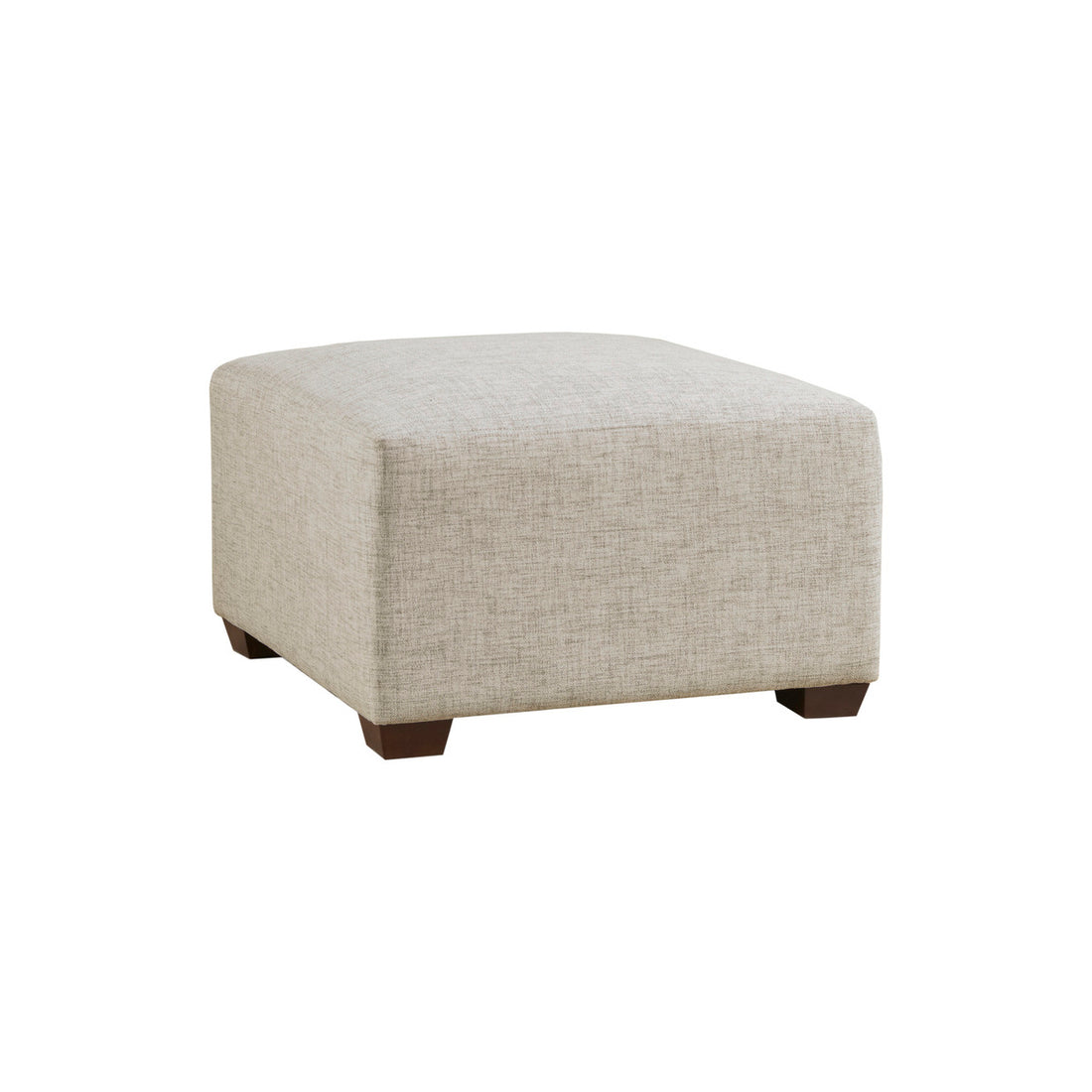 Modular Ottoman Linen Polyester