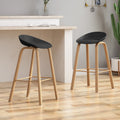 BARSTOOL black-polypropylene