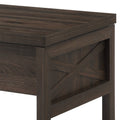 Walnut Coffee Table With Lift Top Walnut Primary Living Space Rectangular Wood Metal