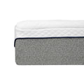 Ultra Plush 13 In. Cal King Medium Gel Memory Foam Mattress In A Box With Double Layered Jacquard Cover Grey White Bedroom Modern Memory Foam Polyester California King