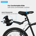 A20215F 20 Inch Kids Bike Shock Absorber Front Plug 7 Speed Lever Transmission Fender Universal For Boys And Girls Black Blue Without Anti Slip Garden & Outdoor Casual Muscle Building Iron