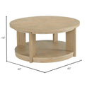 C Tan Coffee Table Tan Solid Wood