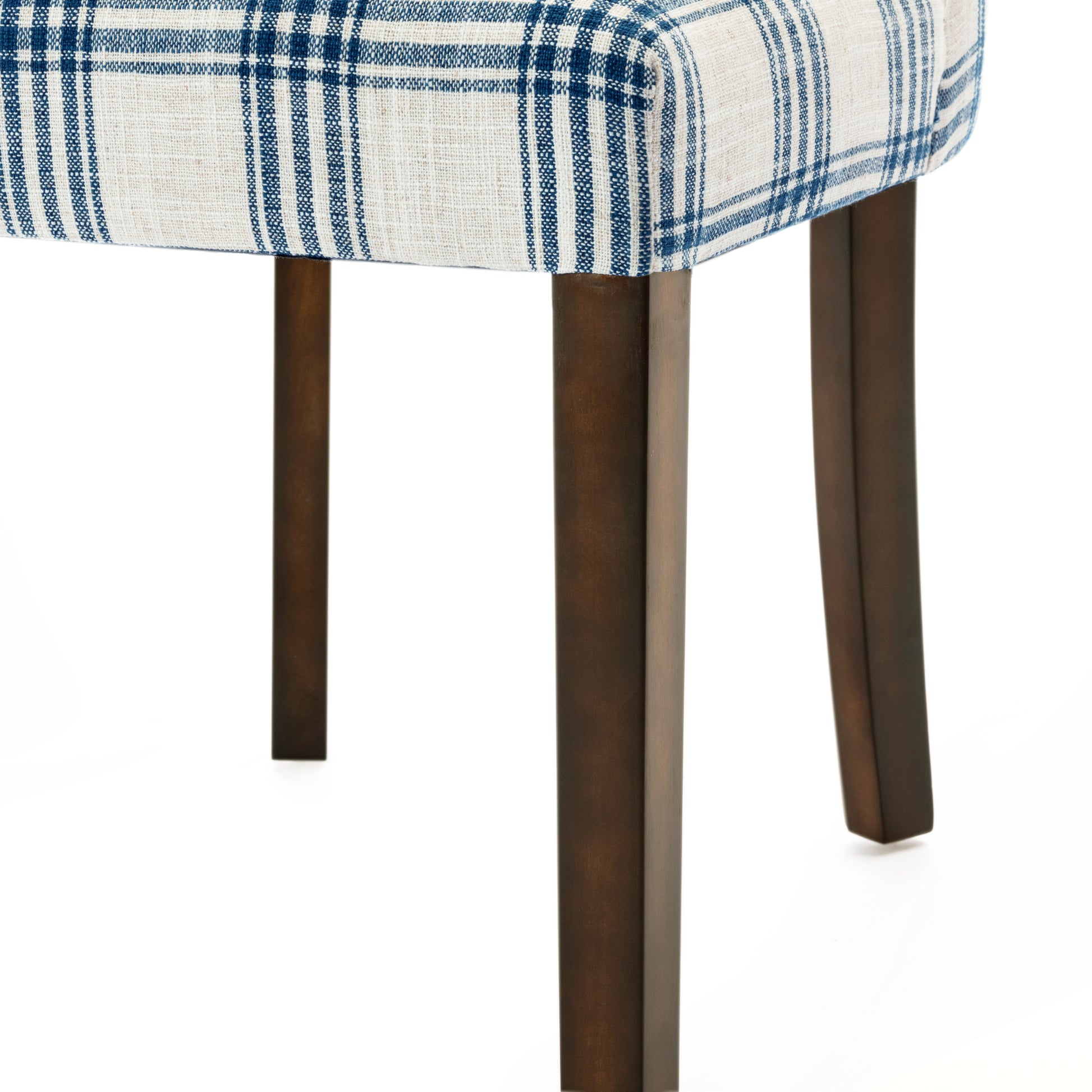 Harman Dining Chair Blue Fabric