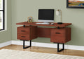 Computer Desk, Home Office, Laptop, Left, Right Set Up, Storage Drawers, 60