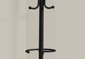 Coat Rack, Hall Tree, Free Standing, Hanging Bar, 6 Hooks, Entryway, 68