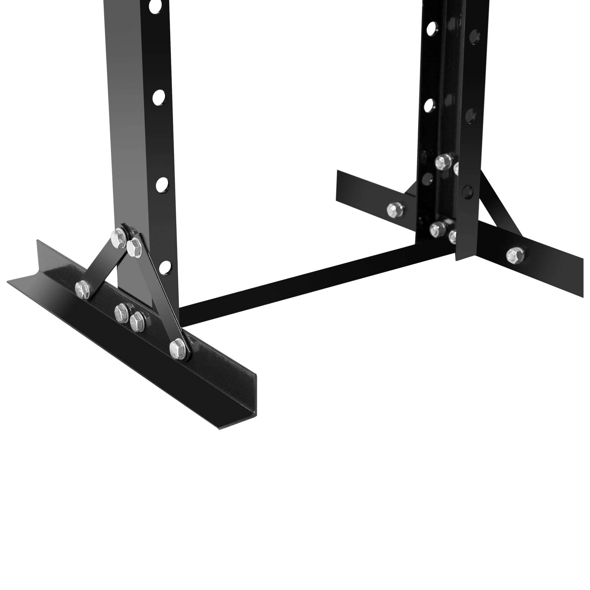 Hydraulic 12 Ton H Frame Garage Floor Adjustable Shop Press With Plates, 12T, Black Black Steel