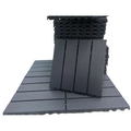 Plastic Interlocking Deck Tiles,36 Pack Patio Deck Tiles,12