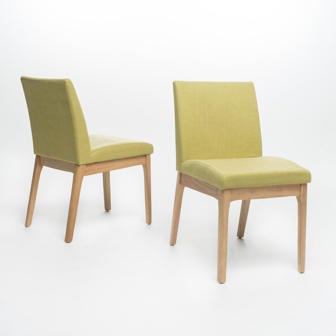 Dining Chair Green Fabric