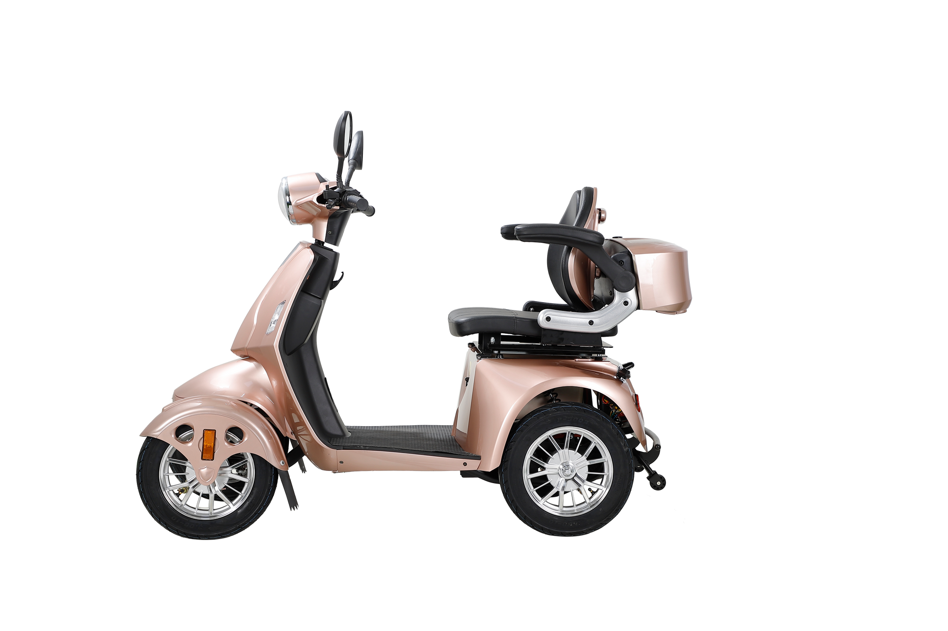 Fastest Mobility Scooter With Four Wheels For Adults & Seniors Rose Abs Pc